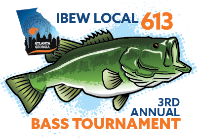 Third Annual IBEW Local 613 Bass Tournament Logo