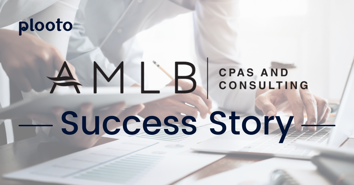 AMLB CPAs and Consulting and their Clients Saves 3+ hours with Plooto