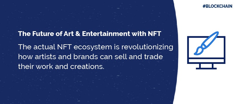 The actual NFT ecosystem is revolutionizing how artists and brands can sell and trade their work and creations