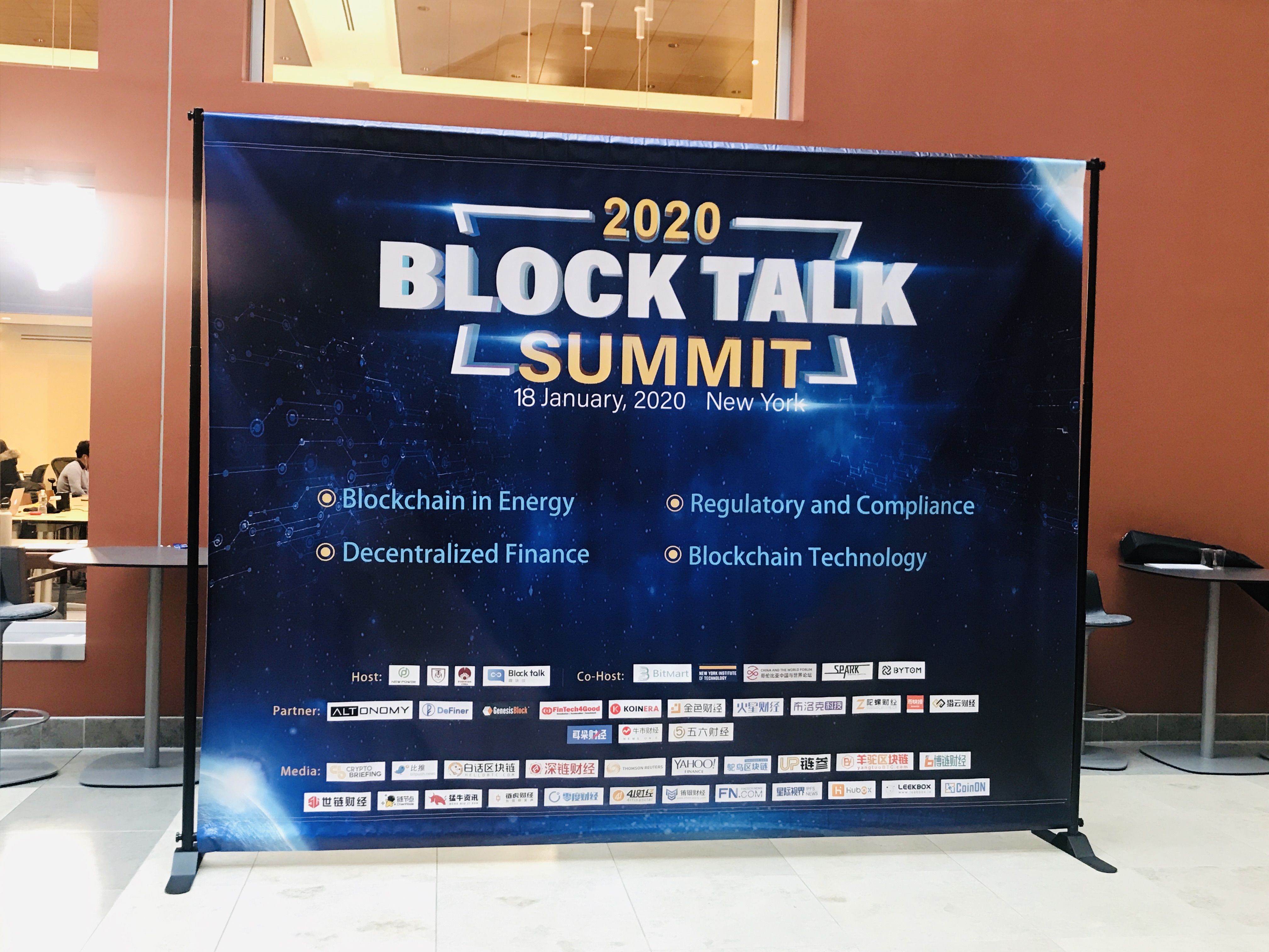 2020 Block Talk Summit, New York - Blockchain in Energy, Decentralized Finance, Regulatory and Compliance, Blockchain Technology