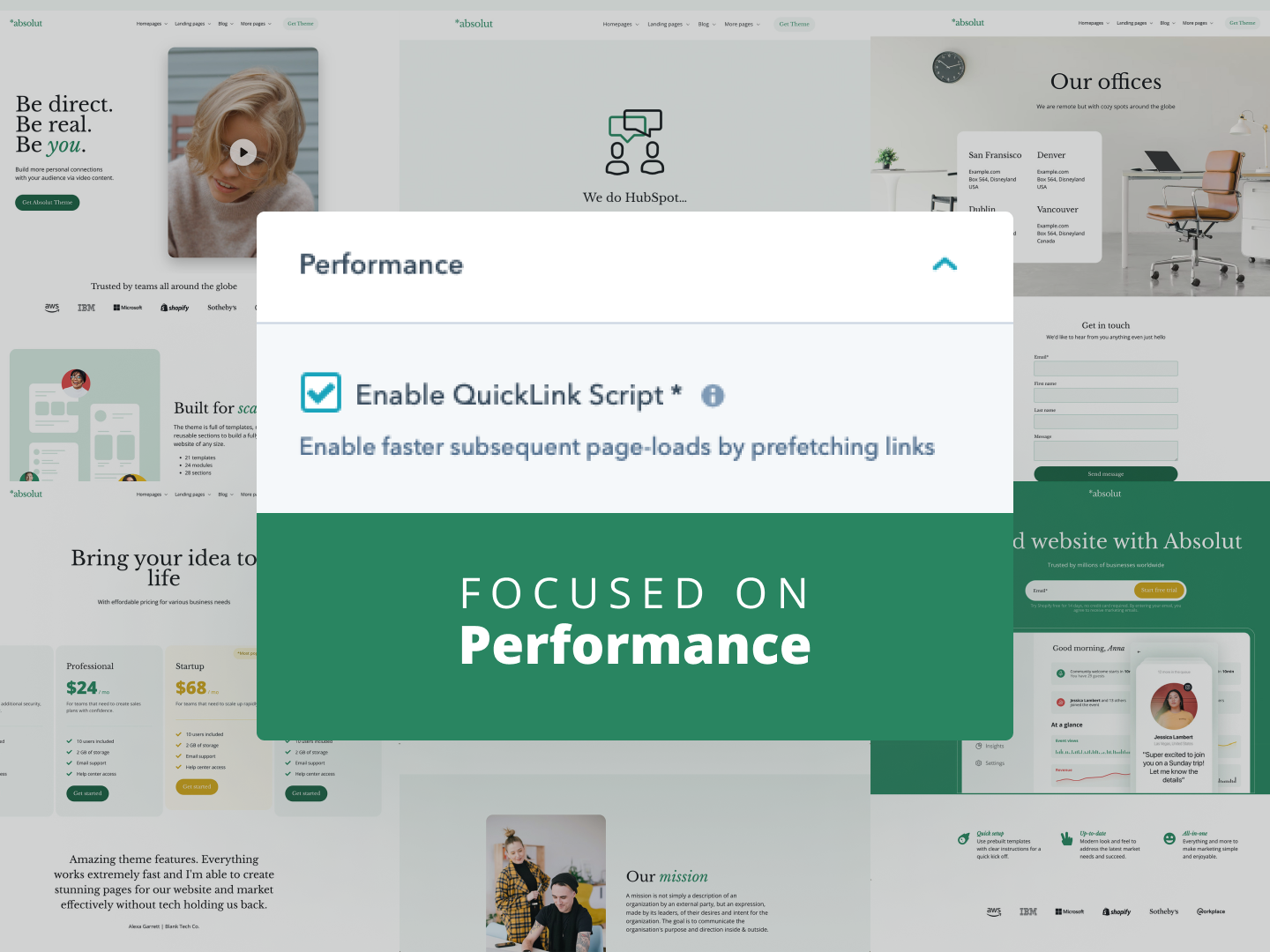 Performance-oriented