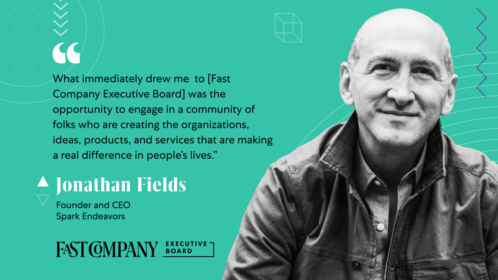Jonathan Fields Drawn to Fast Company Executive Board’s Insightful and Highly Curated Community