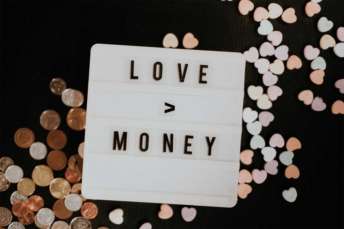 love over money