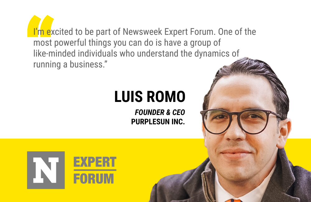 Luis Romo Says Newsweek Expert Forum Will Be a Powerful Ecosystem for Sharing Ideas