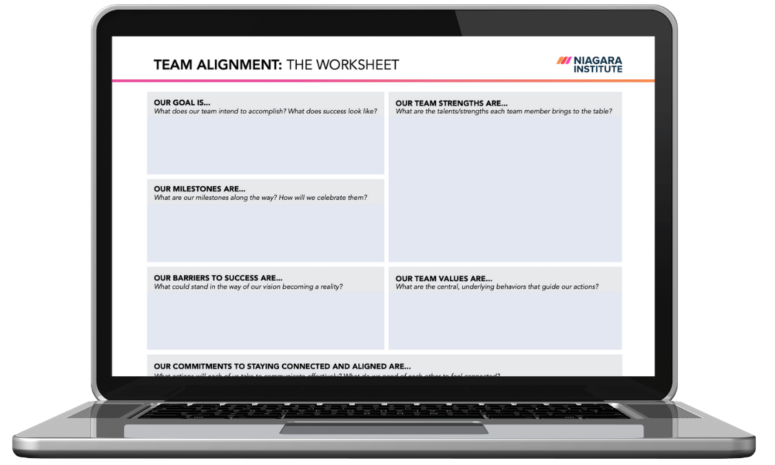 Teamwork Sheet To Get Aligned