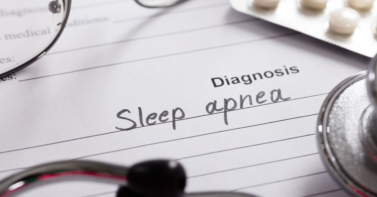 Sleep apnea diagnosis